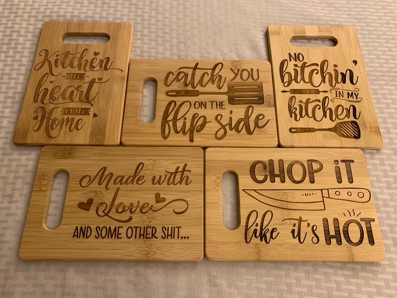 Life is Short… Lick the Spoon Funny Cutting Boards - Etsy