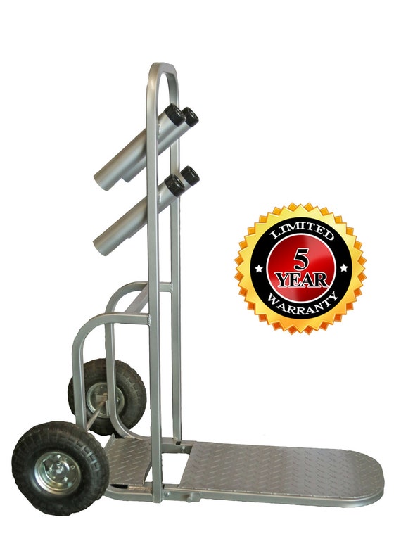 All Aluminum Beach Dolly Fishing Dolly Cart wWheeleez Wheels USA Made