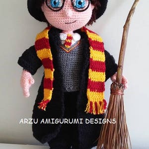 Wizard Boy-Amigurumi Crochet Pattern-PDF