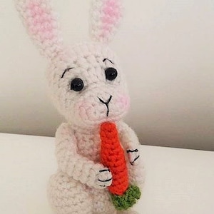 Cute Bunny-Amigurumi Pattern-Pdf