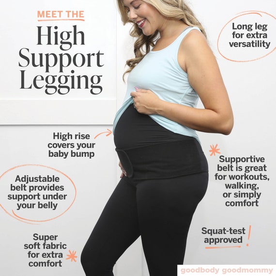 Maternity Leggings: Stylish Comfort In The Best Quality | PCP
