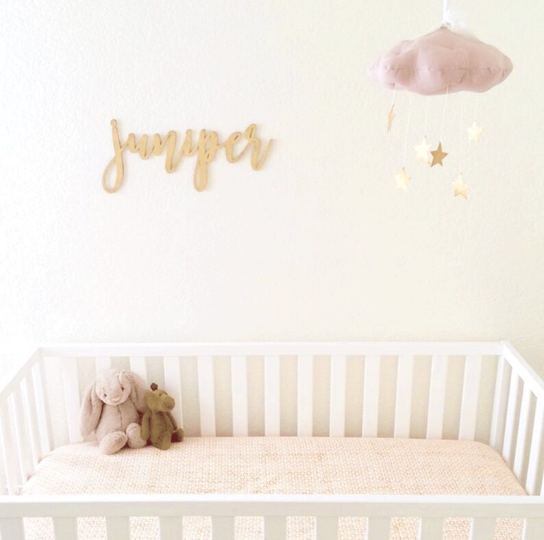 Custom Bedroom Name Sign in Audrey Etsy