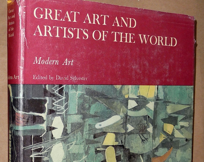 Great Art and Artists of the World (Volume 8): Modern Art by David Sylvester (ed) 1965 Hardcover HC w/ Dust Jacket - Franklin Watts NY