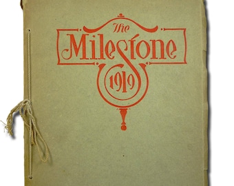Norfolk High School Yearbook (Annual) 1919 - The Milestone - Madison County - NE Nebraska