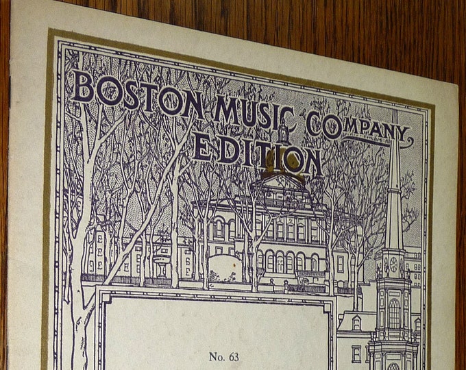 Little Suite for Piano, Four-Hands - The Primo Part Within Five-Note Compass Op. 135 by Emil Kronke Boston Music Company 1916