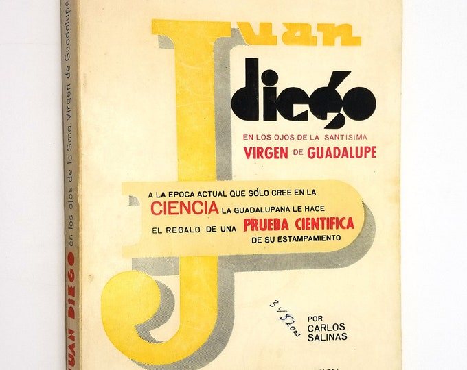 Juan Diego [Cuauhtlatoatzin] en los Ojos de la Santisima Virgen de Guadalupe 1974 Carlos Salinas ~Mexico ~Chichimec Marian Visionary ~Saint