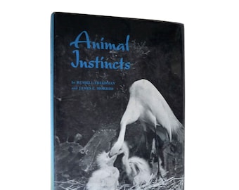Vintage Children's Non-Fiction: Animal Instincts by Russell Freedman & James Morriss Hardcover HC w/ Dust Jacket DJ 1970 YA Youth