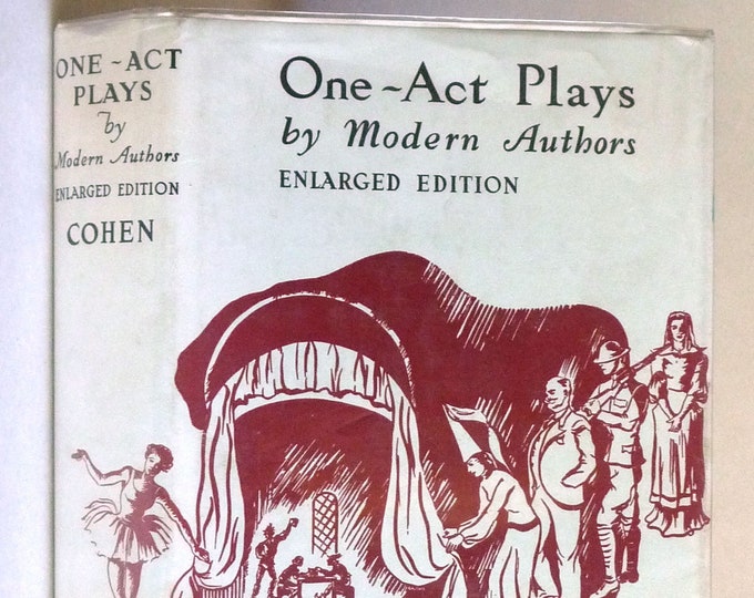 One-Act Plays 1966 by Helen Louise Cohen ~Anthology (Milne, O'Neill, Wilder, Maeterlinck, Tarkington, Galsworthy, Lord Dunsany, Stark Young)