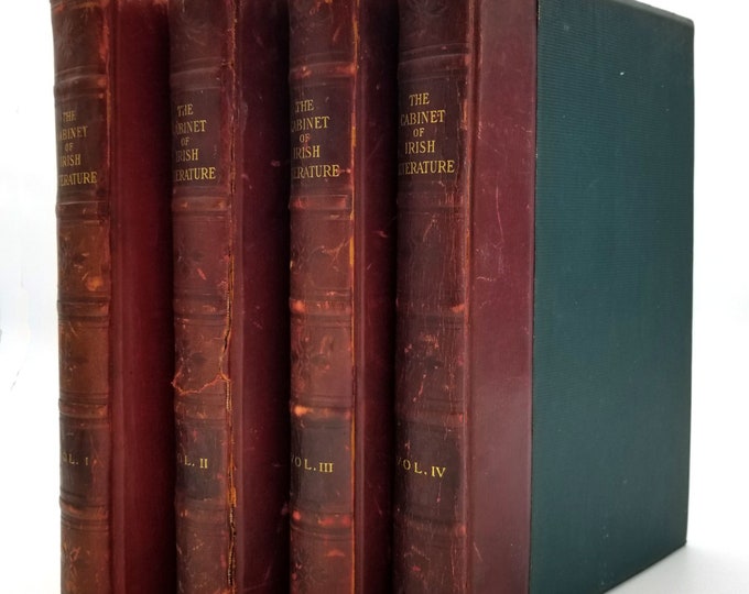 The Cabinet of Irish Literature (Four Volume Set) 1903 Charles A. Read