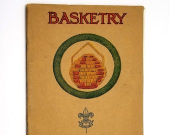 Basketry - Merit Badge Series 1938 Boy Scouts of America New York