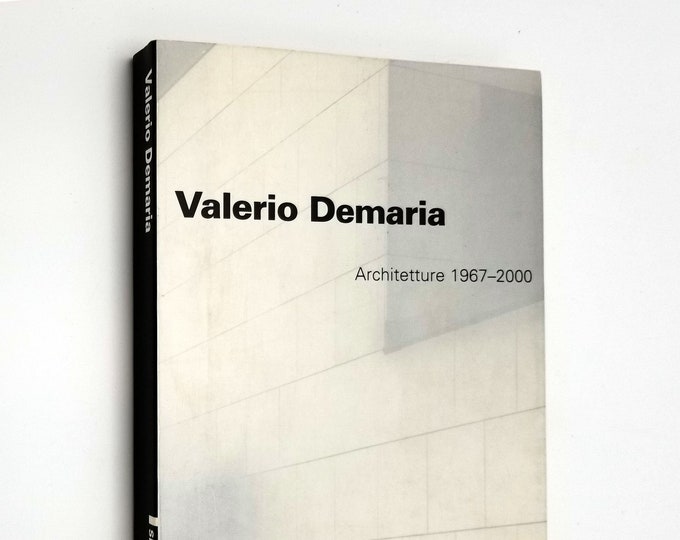 Valerio Demaria: Architetture 1967-2000 by Maurizio Cohen SIGNED 2000 Milan Architecture