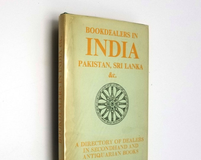 Bookdealers in India, Pakistan, Sri Lanka, Etc.: A Directory of Dealers Hardcover HC w/ Dust Jacket 1977