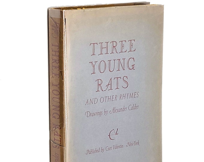 Three Young Rats and Other Rhymes SIGNED by ALEXANDER CALDER 1944 Limited First Edition