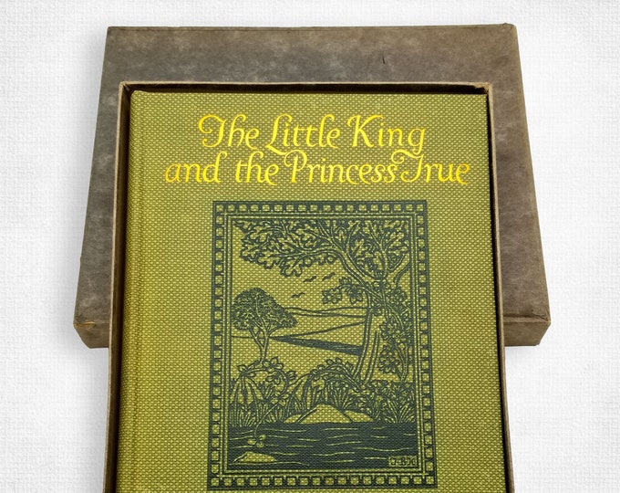 The Little King and the Princess True by Mary Earle Hardy illustrated by Milo K. Winter Hardcover in Original Box 1912 Rand McNally & Co