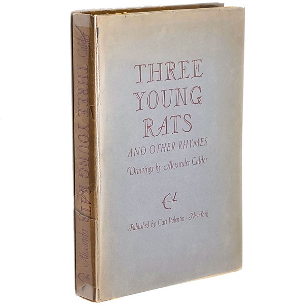 Three Young Rats and Other Rhymes SIGNED by ALEXANDER CALDER 1944 Limited First Edition