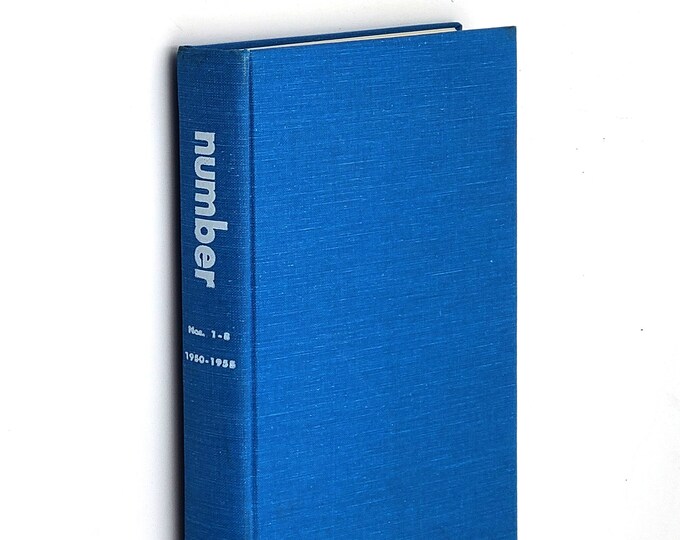 Number: magazine of modern poetry Nos 1-8 1950-1955 Rosalie Moore, Jeanne McGahey, Lawrence Hart &c ~Mills College ~Bay Area Poetry Movement
