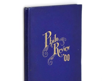 The Philo Review ~ 1900 Yearbook for Cumberland Valley State Normal School at Shippensburg, Pennsylvania