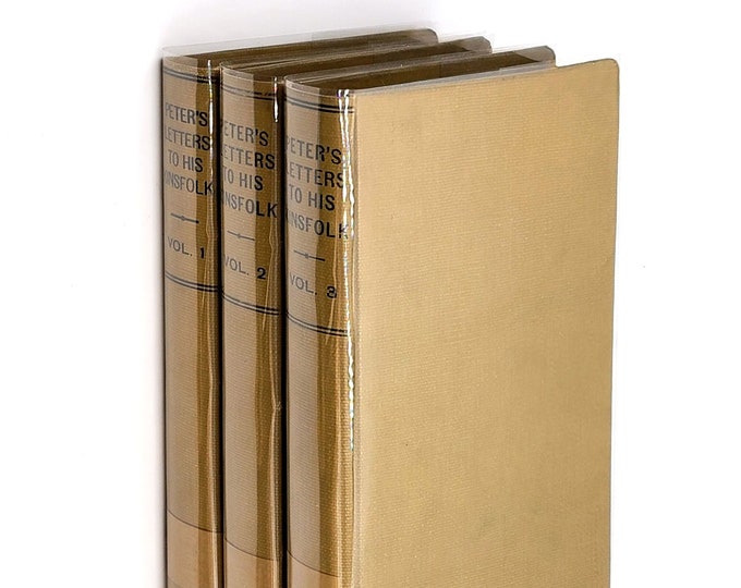 Peter's Letters to His Kinfolk  [3 vol] 1819 2nd Edition by  Peter Morris / John Gibson Lockhart ~ Edinburgh, Scotland