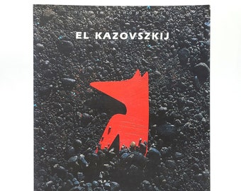 One-Man-Show of El Kazovsky: Desert Sandpit 1990 Exhibition Budapest Hungarian Painter ~ El Kazovszkij kiallitasa Sivatagi Homokozo