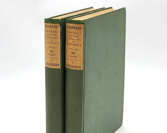 Travels Through the Interior Parts of America [2 vols, 1923, complete]  Thomas Anburey ~American Revolution ~General Burgoyne ~British Army