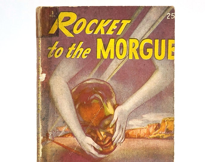 Rocket to the Morgue 1942 by H.H. HOLMES [Anthony Boucher] Mystery Science Fiction Novel First Edition