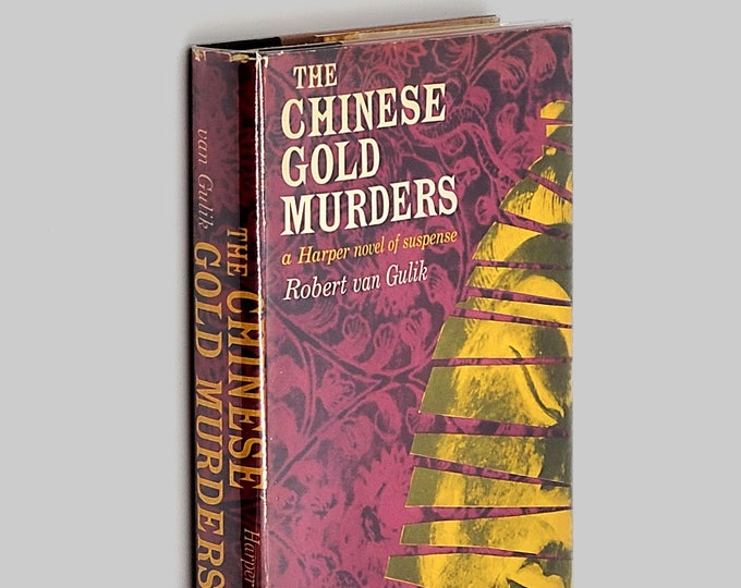The Chinese Gold Murders 1959 First Edition ~ Robert van Gulik ~ Judge Dee Mystery