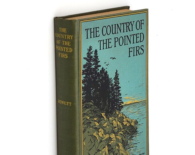 The Country of the Pointed Firs 1924 Sarah Orne Jewett ~ Visitors Edition ~ Maine Coast ~ first issue including ''The Queen's Twin"