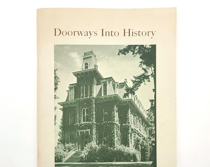 Doorways Into History 1966 Lane County, Oregon Architecture History ~ Josephine Evans Harpham