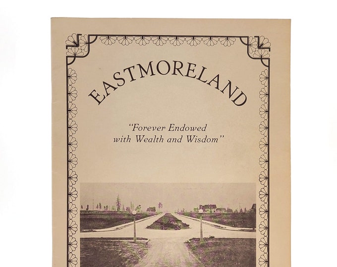 Eastmoreland The Community / Duniway The School 1977 Portland Neighborhood History ~ Reed College ~ Woodstock Blvd