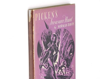 Picken's Treasure Hunt 1955 Norman Davis & Harry Winslade ~ children's story set in Gambia, Africa