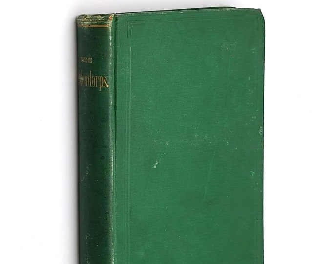 The Verdendorps: A Novel 1880 Scarce ~ Expose of Robber Baron Vanderbilt Family ~ pseud. Basil Verdendorp ~ Cornelius Vanderbilt
