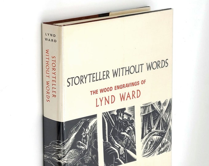 Storyteller Without Words: Wood Engravings of Lynd Ward SIGNED Woodcut Artist ~ Graphic Wordless Novels ~ Gods Man Madman's Drum Vertigo etc