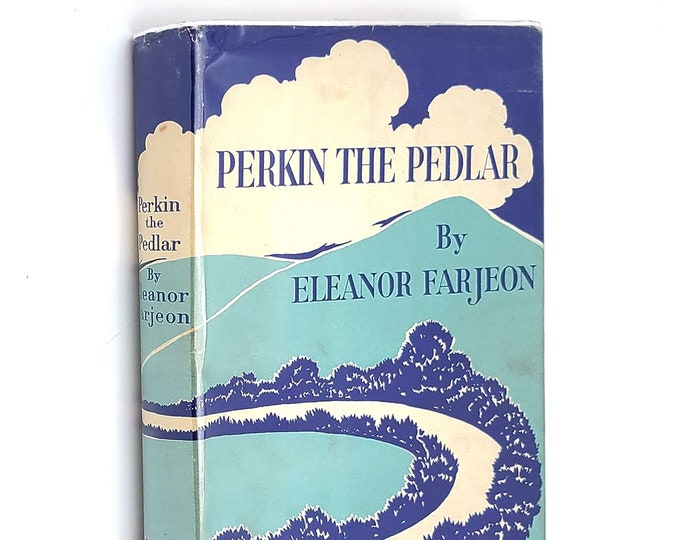 Perkin the Pedlar 1932 First Edition by Eleanor Farjeon illustrated by Clare Leighton - abcedarian - children's stories - English towns