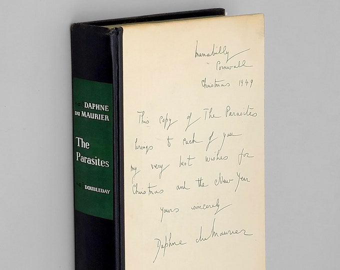 The Parasites 1950 by Daphne du Maurier ~ Scarce Promotional First Edition
