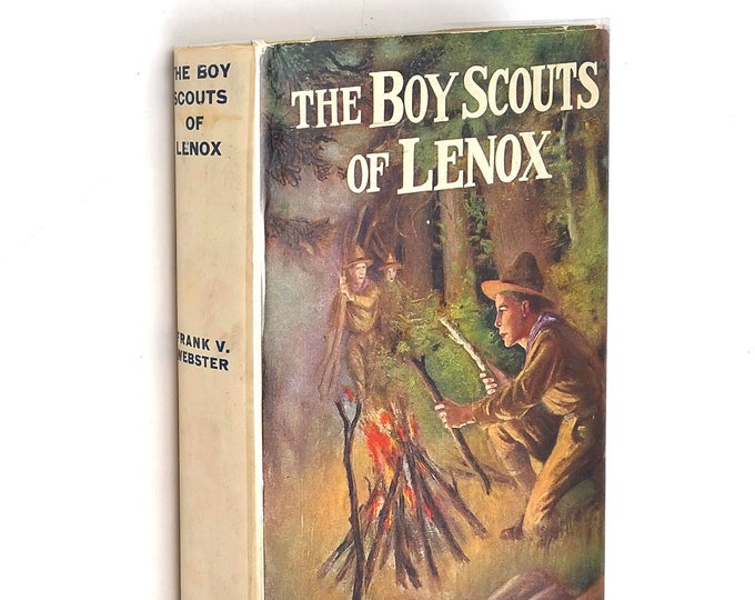 The Boy Scouts of Lenox 1930 Frank V. Webster ~ Stratemeyer Syndicate