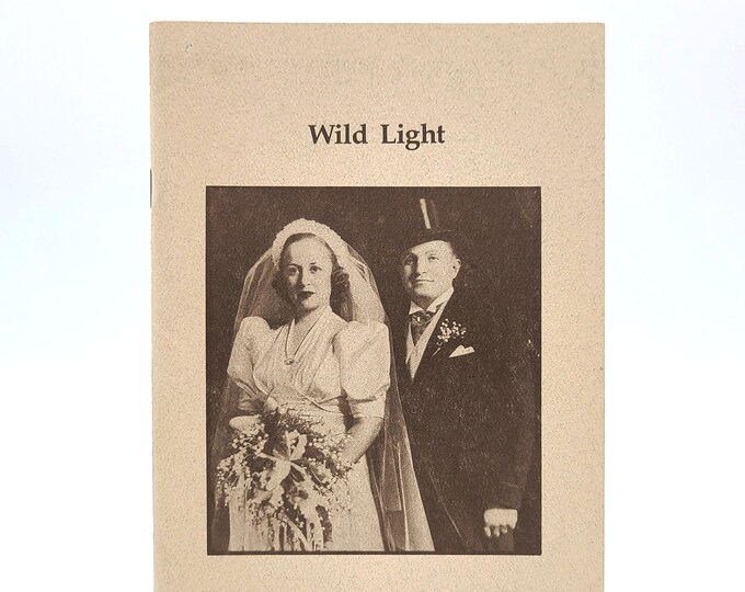 Wild Light by Floyd Skloot SIGNED 1989 Poetry ~ Silverfish Review