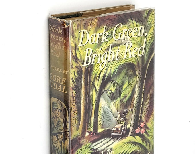 Dark Green, Bright Red by GORE VIDAL 1950 1st British Edition ~ Novel ~ Central America