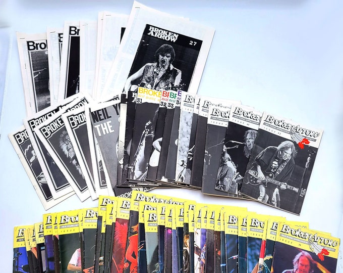Broken Arrow (66 issues, 1982-1999) Neil Young Fanzine