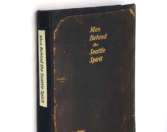 Men Behind the Seattle Spirit: The Argus Cartoons 1906 ~ Rare ~ Caricatures of 362 prominent professional & business men