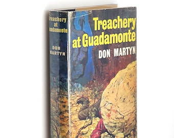 Treachery at Guadamonte 1965 Don Martyn [Barbara Borbolla] SIGNED First Edition ~ Crime fiction set in Spain