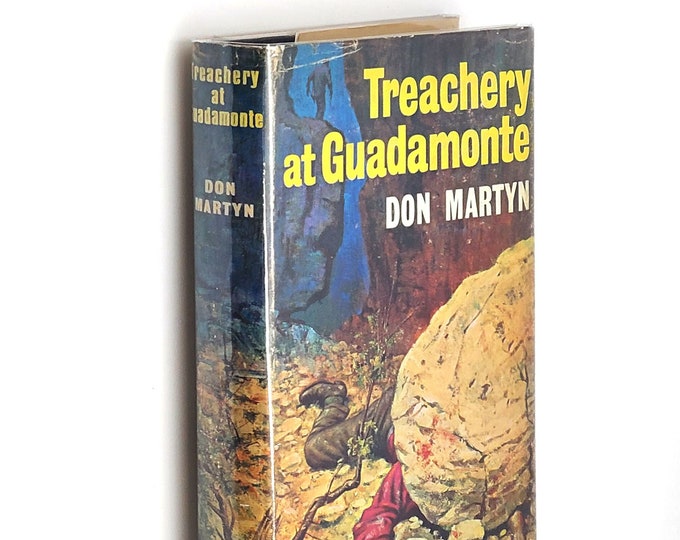 Treachery at Guadamonte 1965 Don Martyn [Barbara Borbolla] SIGNED First Edition ~ Crime fiction set in Spain