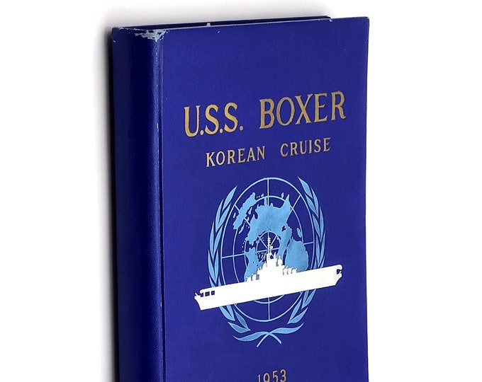 USS Boxer [CVA-21] Korean Cruise 1953 [Korean War cruise book]