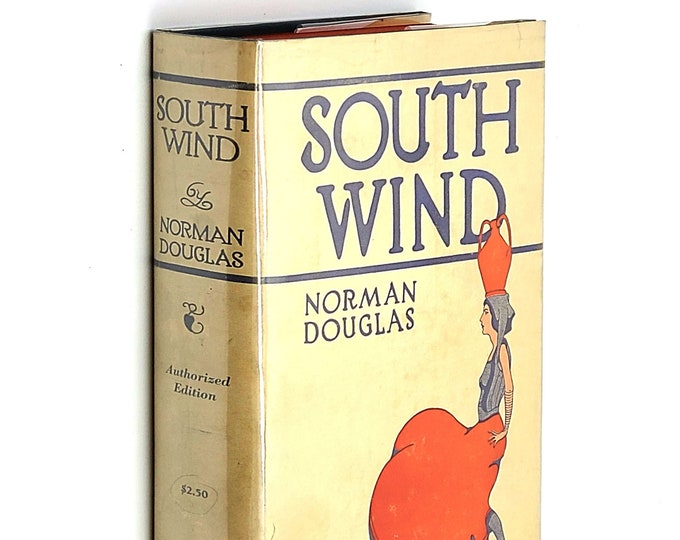 South Wind 1925 NORMAN DOUGLAS Rare des Rosiers Dust Jacket