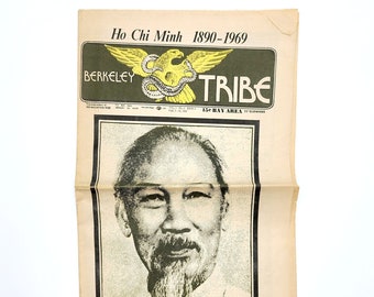Berkeley Tribe (Vol. 1, No. 9 - Sep 5-12, 1969) - Ho Chi Minh ~ Underground Newspaper ~ Radical Politics ~ Gary Grimshaw/Carl Lundgren Comix