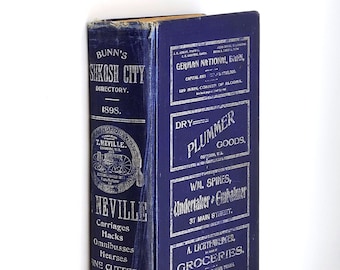 Bunn's Oshkosh, Wisconsin 1898 City Directory [Winnebago County]