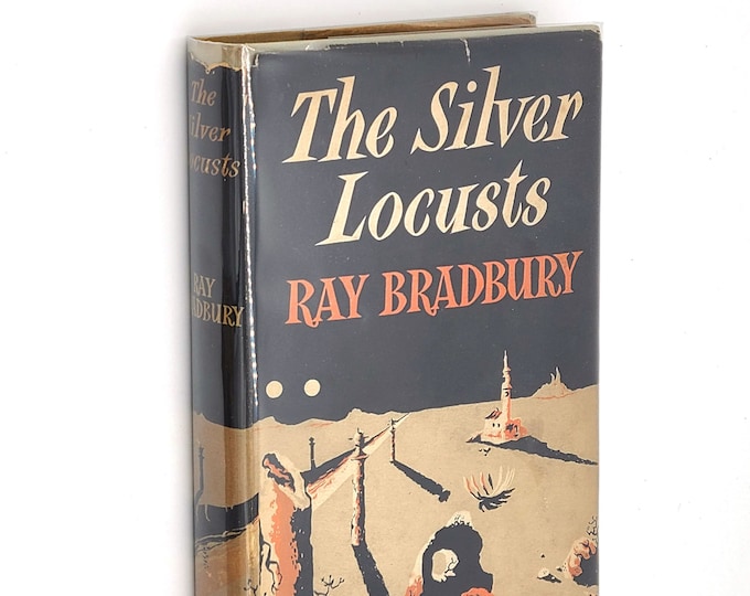 The Silver Locusts (Martian Chronicles) SIGNED by RAY BRADBURY 1951 1st British Edition in Dust Jacket