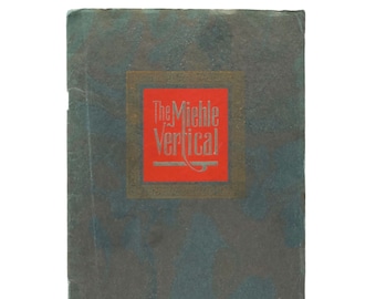 The Miehle Vertical: A Super-press for Job Work 1920's Cylinder Printing Press Promotional Brochure Vintage Advertising