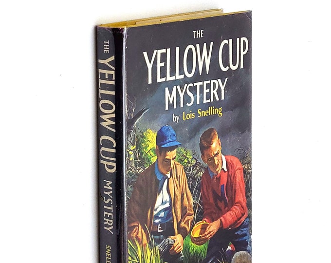 The Yellow Cup Mystery 1963 Lois Snelling SIGNED First Edition ~ Young Adult