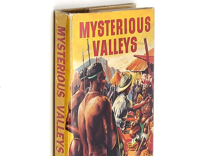 Mysterious Valleys 1952 by JACK HAIRS Zimbabwe Adventure Novel King Solomon's Mines Africa Treasure