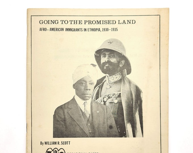 Going to the Promised Land: Afro-American Immigrants in Ethiopia, 1930-1935 William R. Scott ~ Black Jews of Harlem ~ Arnold Josiah Ford